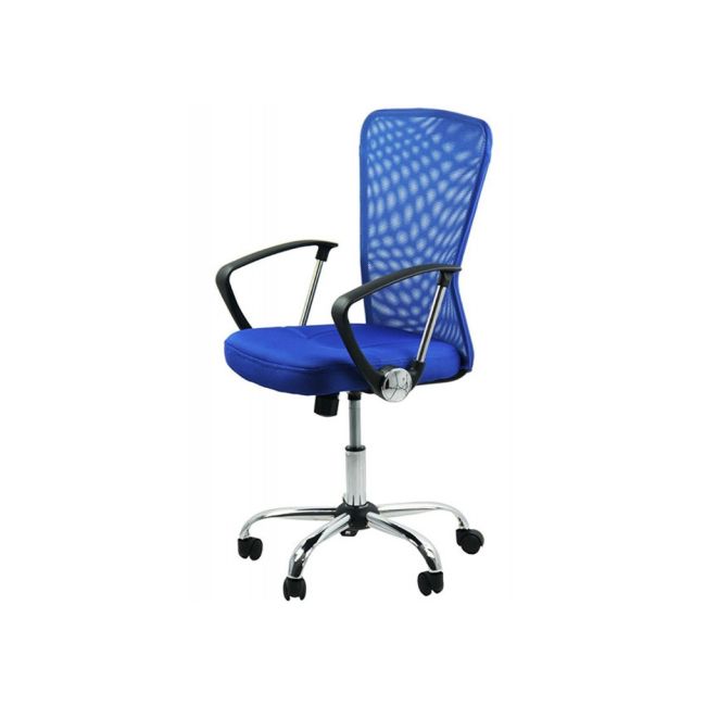 Scaun birou mesh off 622, inaltime reglabila, cadru cromat, brate polipropilena, 110 kg drm978