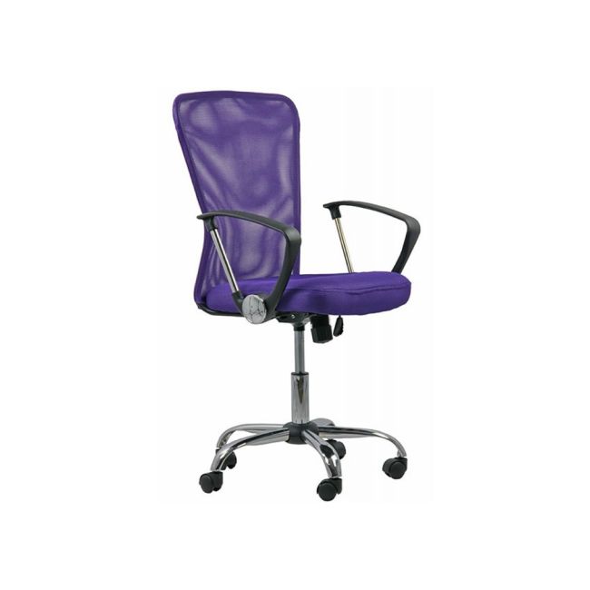 Scaun birou mesh off 622, inaltime reglabila, cadru cromat, brate polipropilena, 110 kg drm978