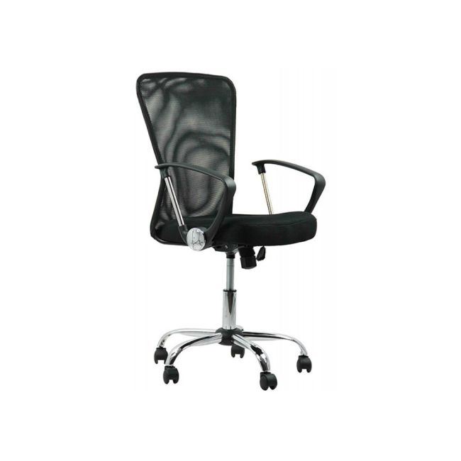 Scaun birou mesh off 622, inaltime reglabila, cadru cromat, brate polipropilena, 110 kg drm978