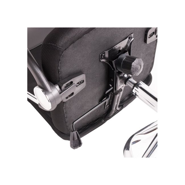 Scaun birou hm vire, mesh, ergonomic, cadru metal, tetiera cu piele ecologica, inaltime ajustabila, mecanism balansare, 100 kg, negru drm1988