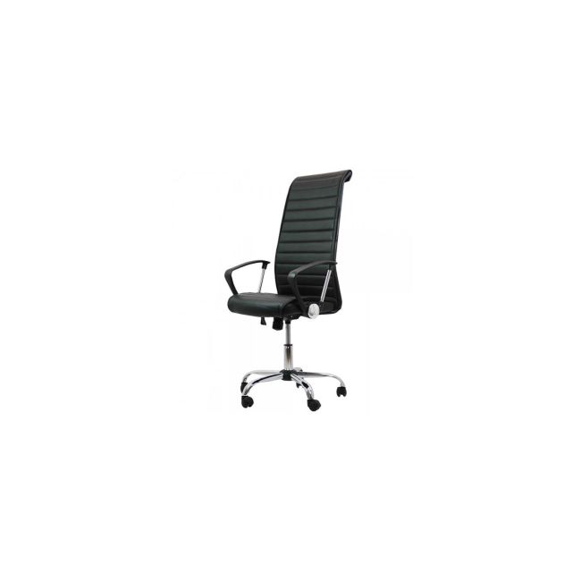 Scaun birou off 903, ergonomic, mecanism de balans, piele ecologica, 110 kg, negru drm1727