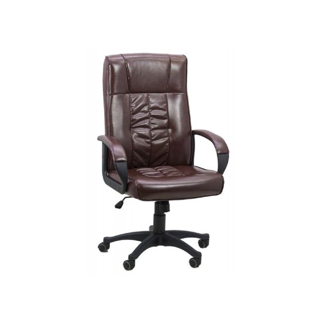 Scaun directorial off 023, mecanism multiblock, piele ecologica, baza polipropilena, 100 kg drm986