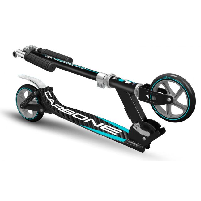 Trotineta pliabila cu suspensie dubla skids control carbone funkjk525145
