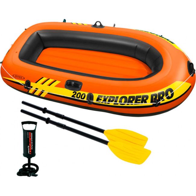 Barca gonflabila explorer 200 Intex 196x102x33cm JUBBG-S2401654