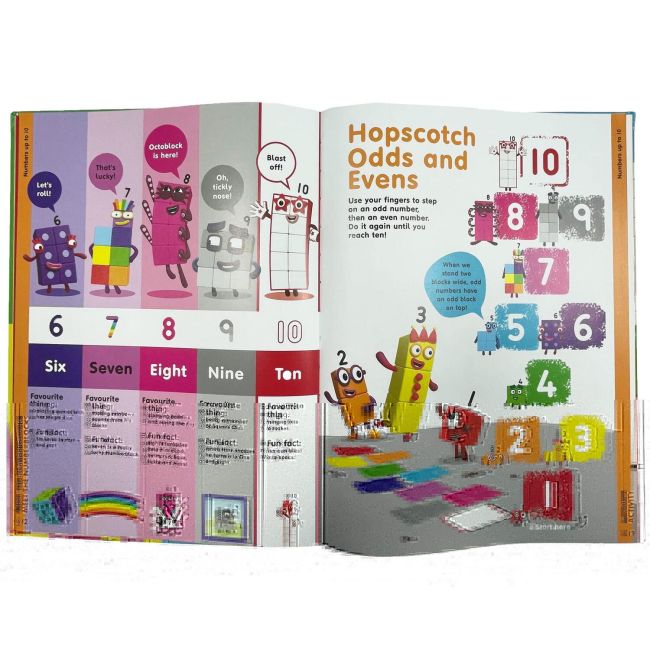 Marea carte cu activitati numberblocks
