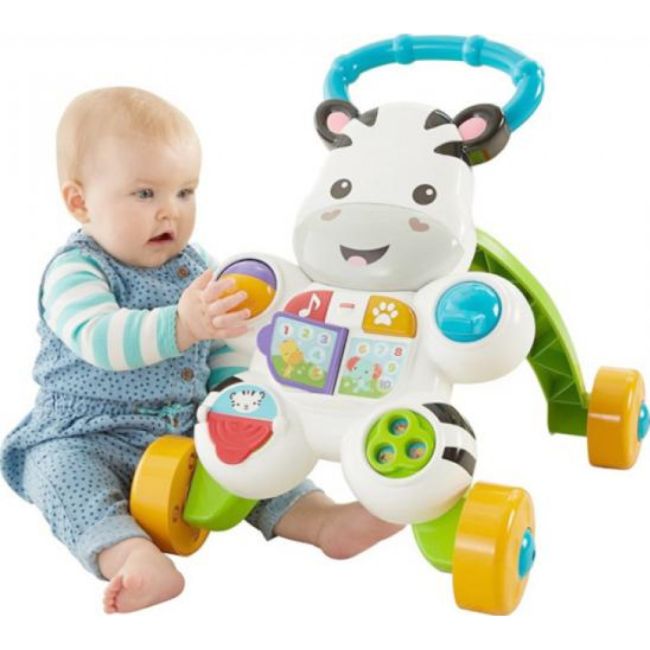 Premergator interactiv Mattel - zebra alba JUBBG-S2402483