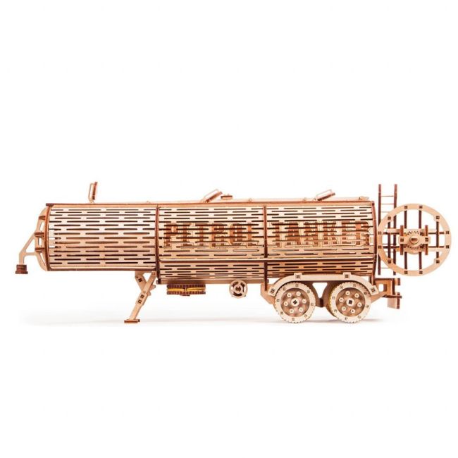Puzzle 3D din lemn remorca cisterna pentru tirul Big Rig JUBUD-00019