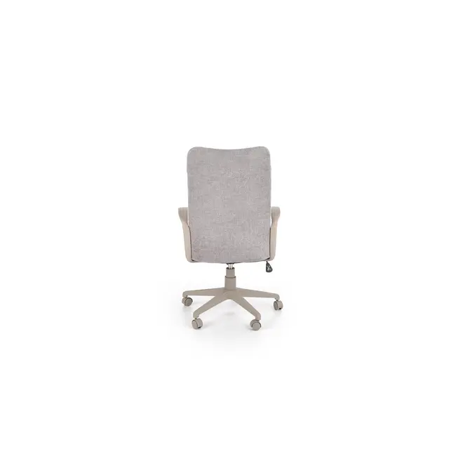 Scaun birou ergonomic hm arctic, stofa, mecanism de balans, cadru polipropilena, rotatie 360&deg;, 100 kg, gri drm8840