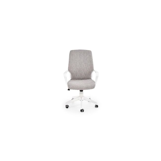 Scaun birou cu stofa, hm spin 2, mecanism de balans, ergonomic, cadru polipropilena, cu brate, 100 kg, gri drm8841