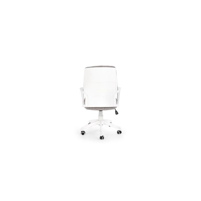 Scaun birou cu stofa, hm spin 2, mecanism de balans, ergonomic, cadru polipropilena, cu brate, 100 kg, gri drm8841