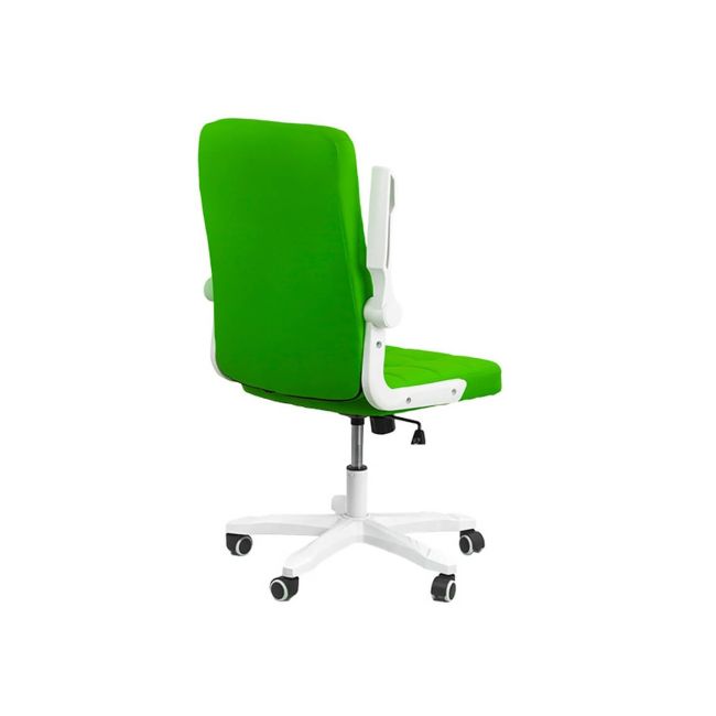 Scaun birou off 332, cotiere rabatabile, piele ecologica, roti gumate, mecanism balans, ergonomic, 100 kg drm4930
