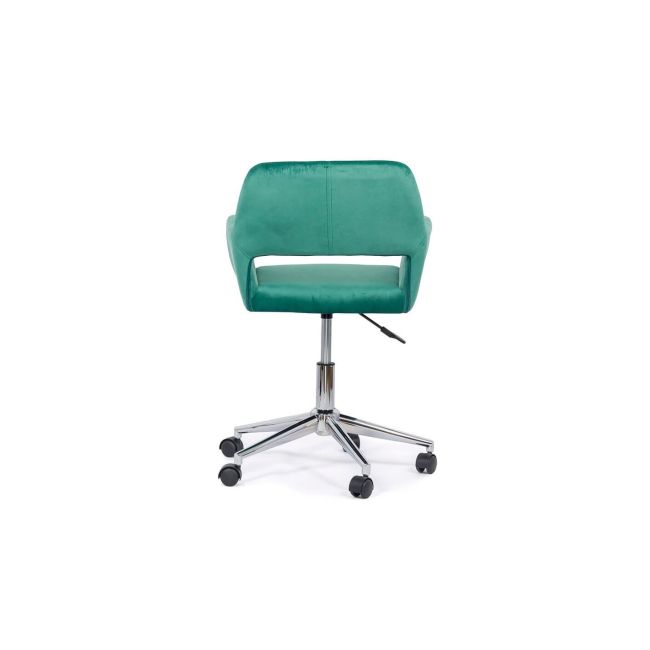 Scaun birou off 380, catifea, baza cromata, rotativ, inaltime ajustabila, 100 kg drm4773