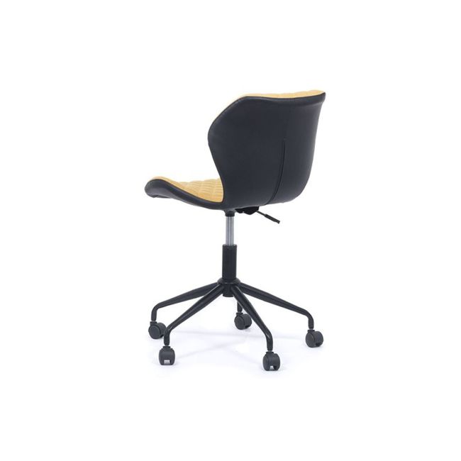 Scaun birou off 716, rotativ, pivotant, stofa/piele ecologica, inaltime reglabila, 100 kg drm4809