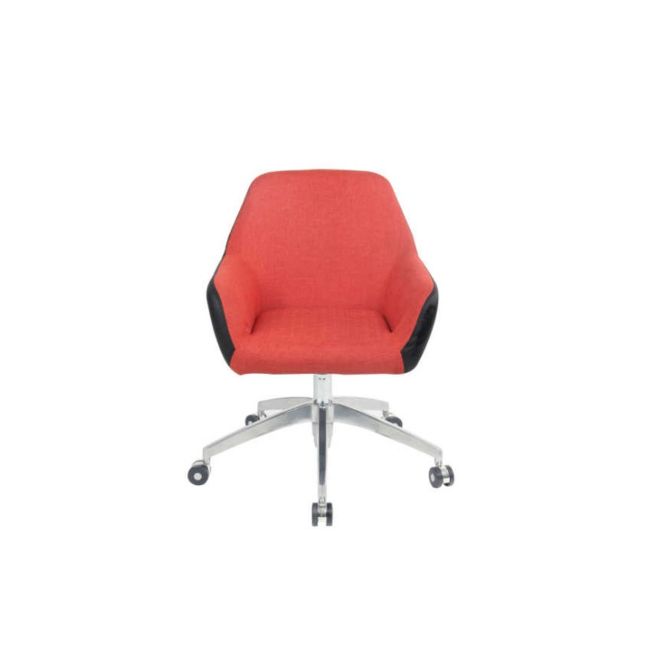 Scaun directorial gn63, piele ecologica/stofa, rotativ, baza metalica, inaltime reglabila, 100 kg drm3161
