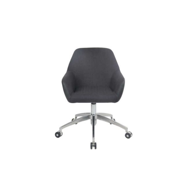 Scaun directorial gn63, piele ecologica/stofa, rotativ, baza metalica, inaltime reglabila, 100 kg drm3161