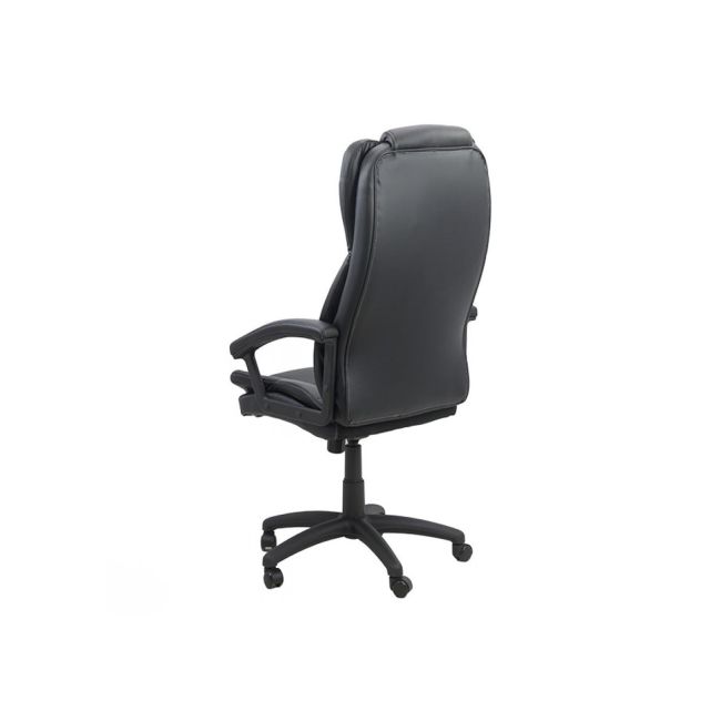 Scaun directorial off 510, mecanism de balans, piele ecologica, pivotant, inaltime reglabila, roti gumate, 100 kg drm4763
