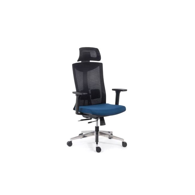 Scaun ergonomic syyt 9501, mesh, suport lombar si tetiera reglabila, sistem inclinare, cotiere ajustabile, 120 kg drm9648