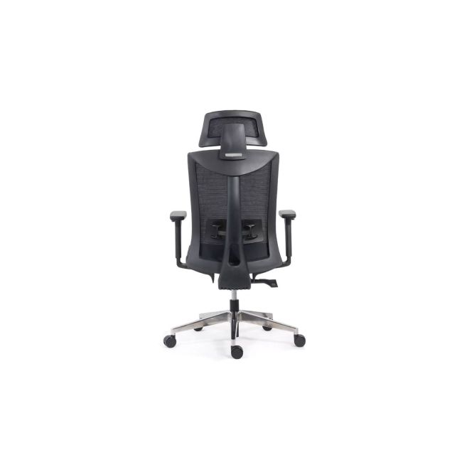 Scaun ergonomic syyt 9501, mesh, suport lombar si tetiera reglabila, sistem inclinare, cotiere ajustabile, 120 kg drm9648