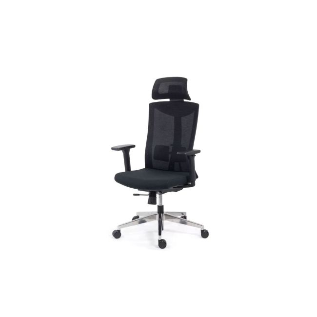 Scaun ergonomic syyt 9501, mesh, suport lombar si tetiera reglabila, sistem inclinare, cotiere ajustabile, 120 kg drm9648