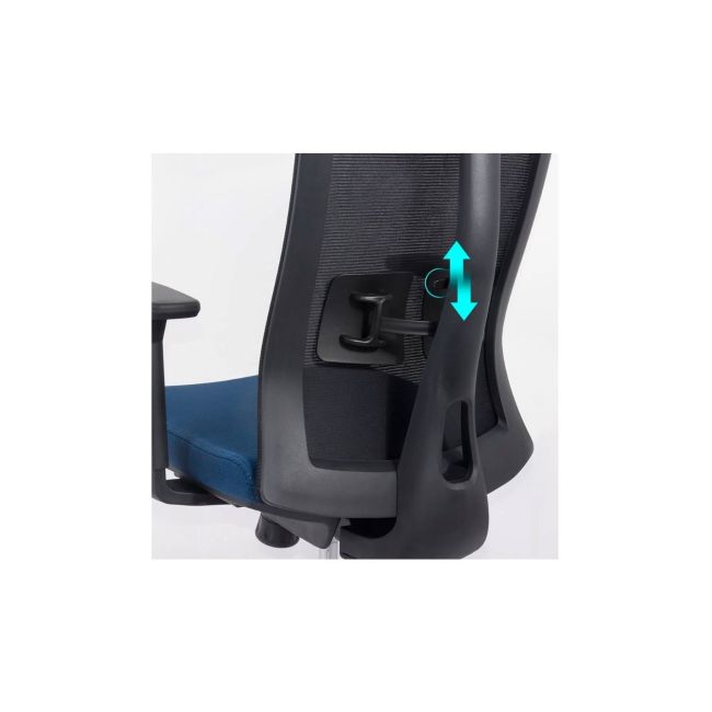 Scaun ergonomic syyt 9501, mesh, suport lombar si tetiera reglabila, sistem inclinare, cotiere ajustabile, 120 kg drm9648