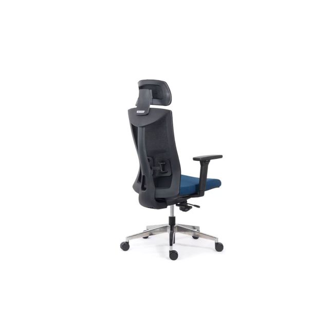 Scaun ergonomic syyt 9501, mesh, suport lombar si tetiera reglabila, sistem inclinare, cotiere ajustabile, 120 kg drm9648