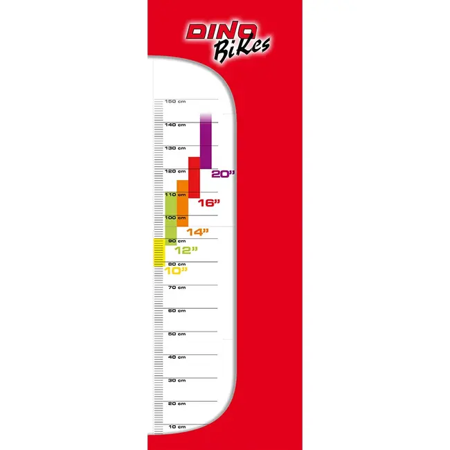 Bicicleta copii dino bikes 16' raptor galben hubdb-616-03rp-ye