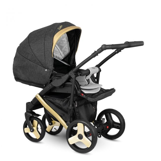 Carucior 3 in 1 camarelo baleo 10 edeedibaleo10