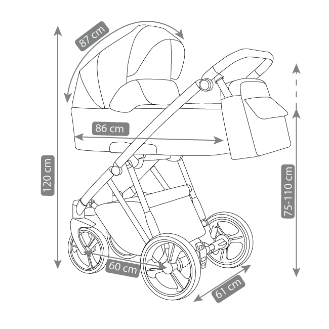 Carucior 3 in 1 camarelo previo 1 edeediprevio1