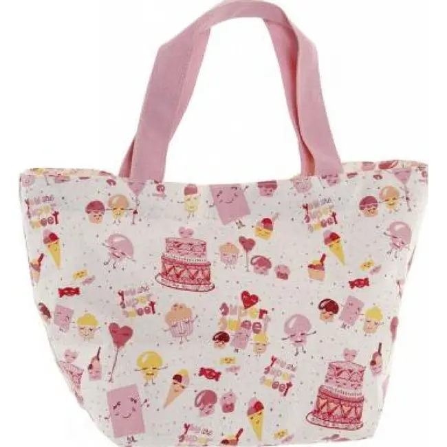 Geanta de plaja din panza roz Dkd Home Decor 34x14x32cm JUBBG-S3017466