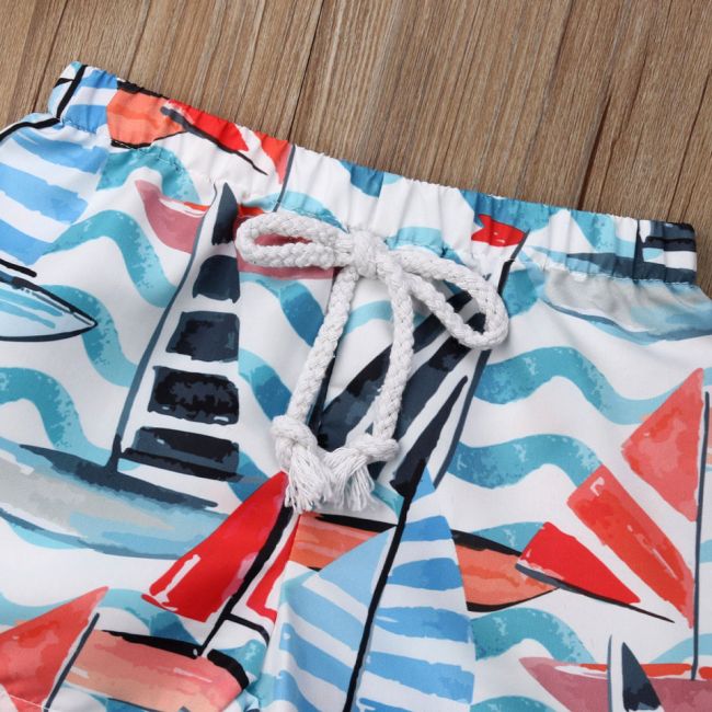 Pantaloni de plaja (Marime: 100, Model: Barcute) JEM45b