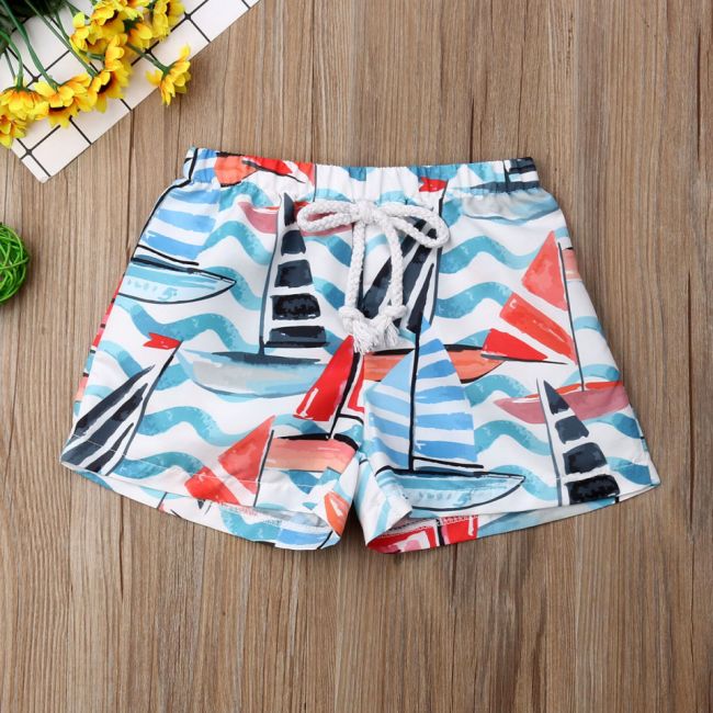 Pantaloni de plaja (Marime: 120, Model: Barcute) JEM45d