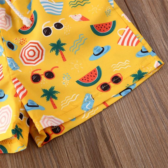 Pantaloni de plaja Summer (Marime: 90, Model: Ananas) JEM45b11
