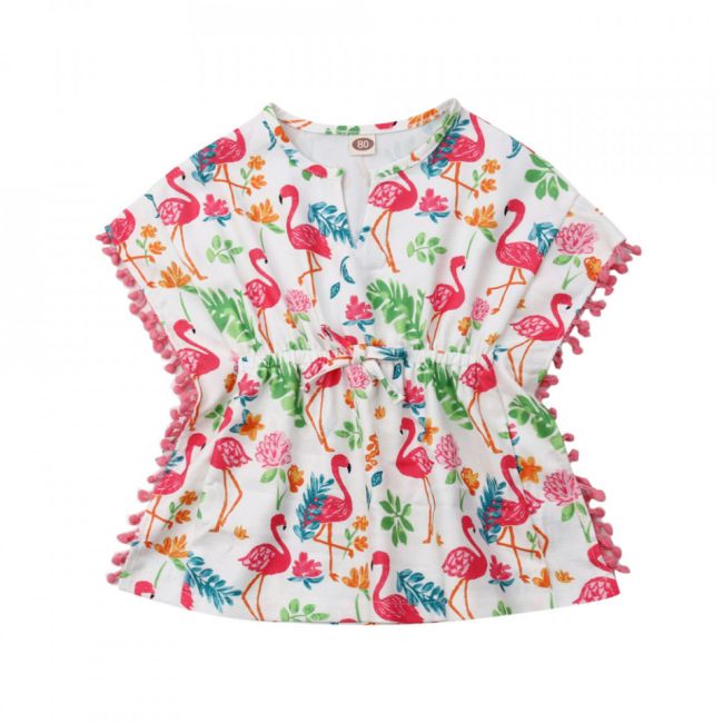 Rochita de plaja (Marime: 100, Model: Flamingo) JEM46e