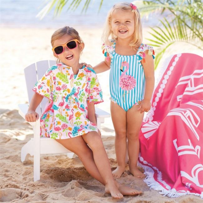 Rochita de plaja (Marime: 90, Model: Flamingo) JEM46c