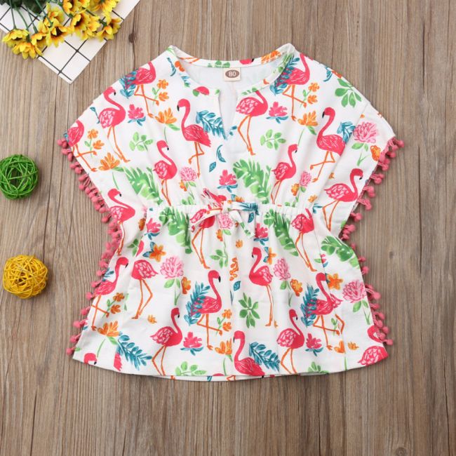 Rochita de plaja (Marime: 90, Model: Flamingo) JEM46c