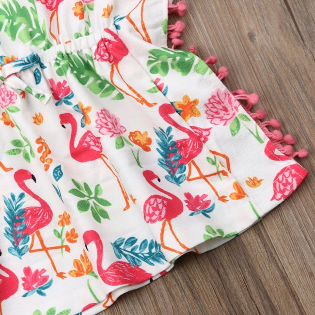 Rochita de plaja (Marime: 90, Model: Flamingo) JEM46c