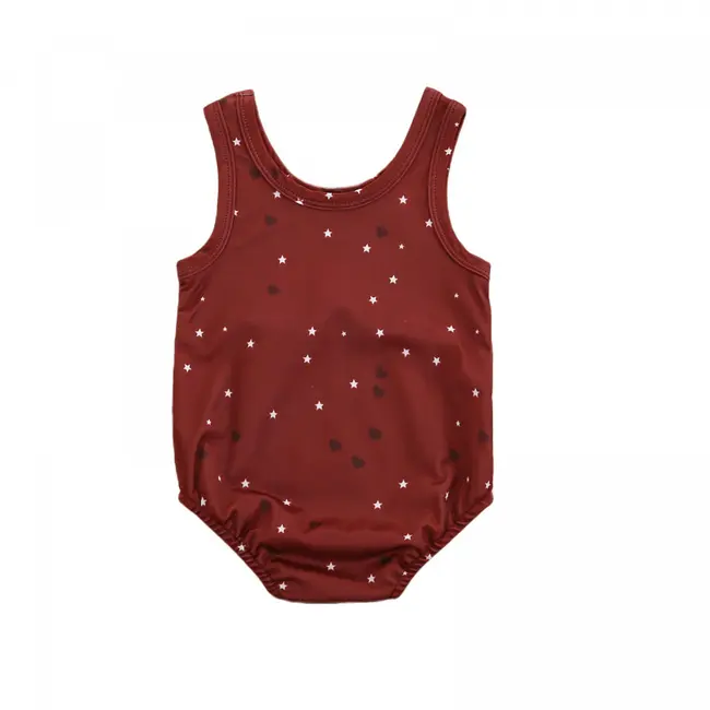 Costum de baie Iepuri cu fundita (Culoare: Burgundiu, Marime: 70) JEMdrl47b2p2
