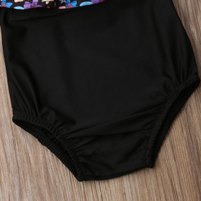 Costum de baie cu volan inflorat si bentita (Marime: 120) JEMdrl47a26