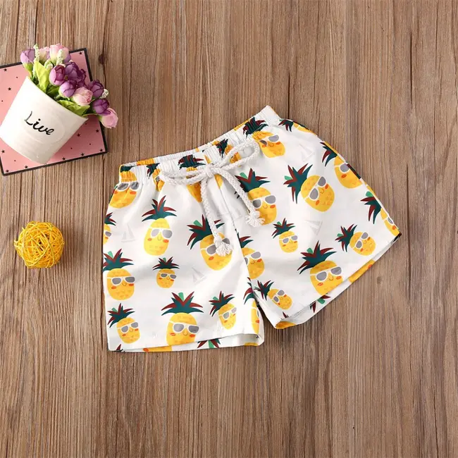 Pantaloni de plaja Summer (Marime: 100, Model: Frunze) JEM45b15