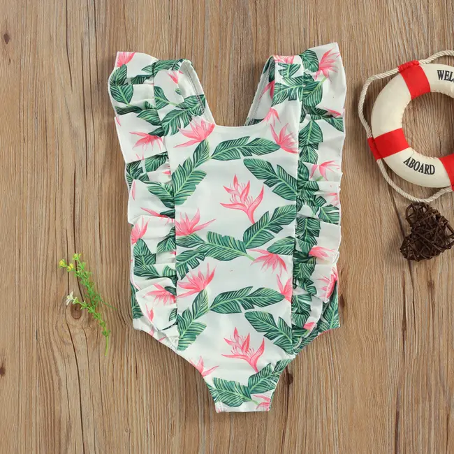Costum de baie Jurassic (Marime: 80, Model: Dinozauri verzi) JEMdrl47b2u3