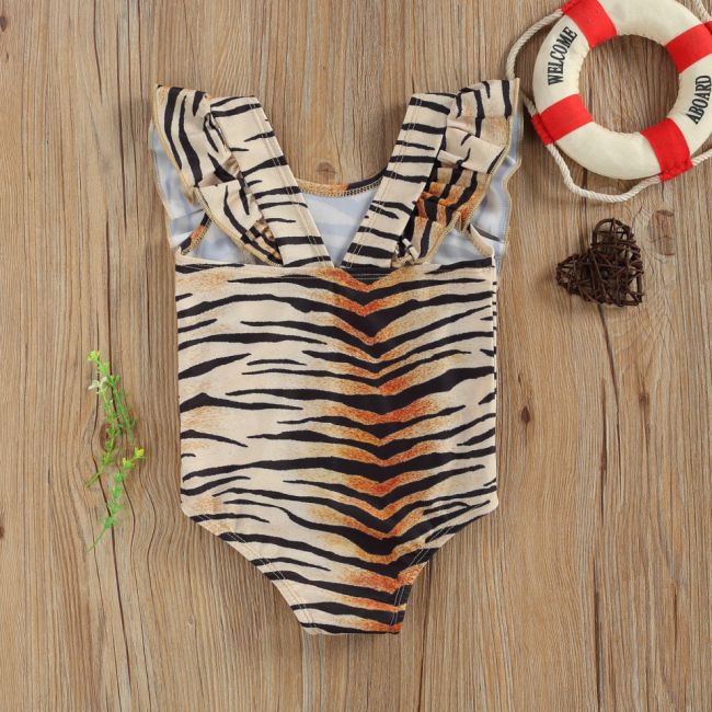 Costum de baie Leopard/Peste (Culoare: Verde, Marime: 100) JEMdrl47b2ac8
