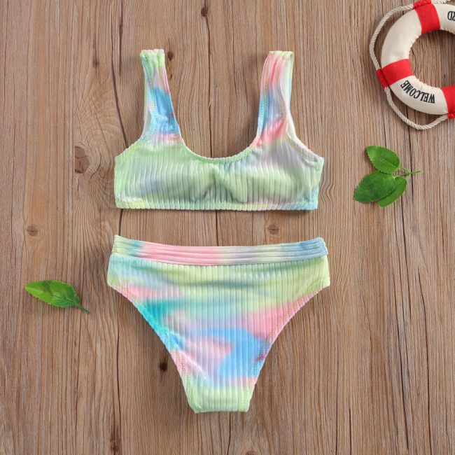 Costum de baie Multicolor din 2 piese (Marime: 150) JEMdrl47b2x3