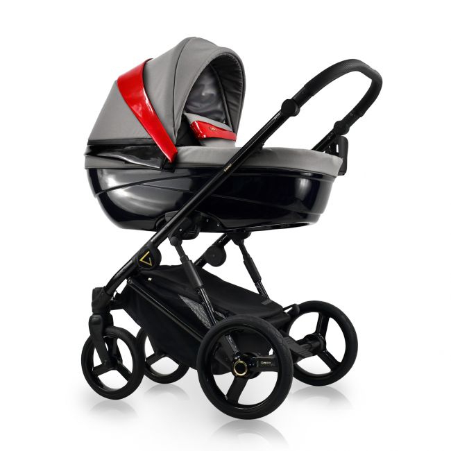 Carucior Copii 3 In 1, Reversibil, Complet Accesorizat, 0-36 Luni, Bexa Glamour Grey Pjbgl07