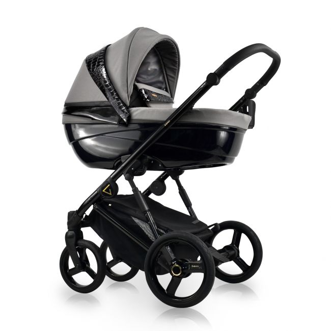 Carucior Copii 3 In 1, Reversibil, Complet Accesorizat, 0-36 Luni, Bexa Glamour Grey Pjbgl07