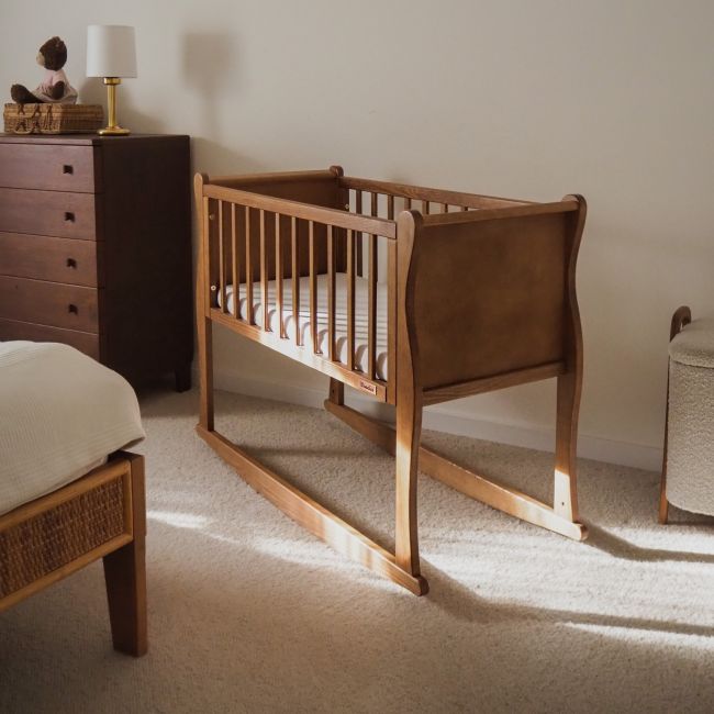 Patut Mic, Co-sleeping Din Lemn, Noble Vintage 90 X 40 Cm, 0-7 Luni Pjbcribnoblev