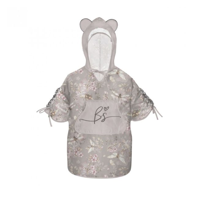 Pelerina De Ploaie Pentru Copii, Poncho Pentru Ploaie 1,5-8 Ani ,   Cherry Pjb488699