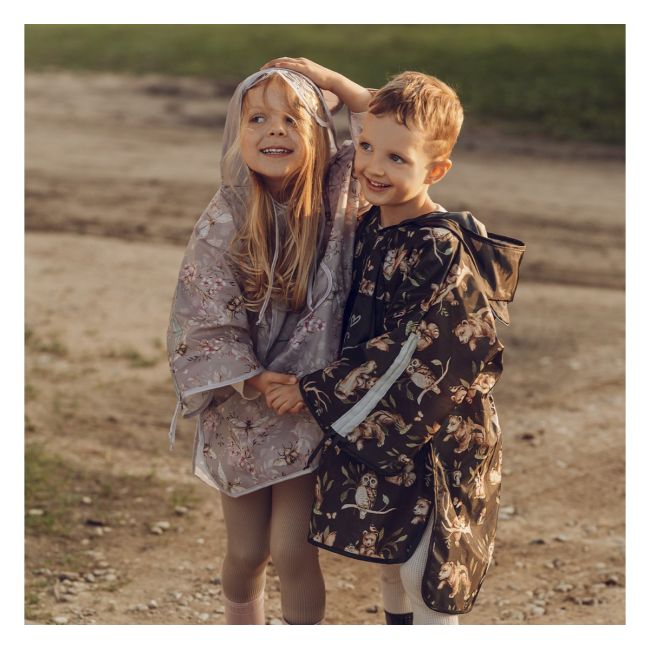 Pelerina De Ploaie Pentru Copii, Poncho Pentru Ploaie 1,5-8 Ani ,   Happy Bear Dark Pjb488712