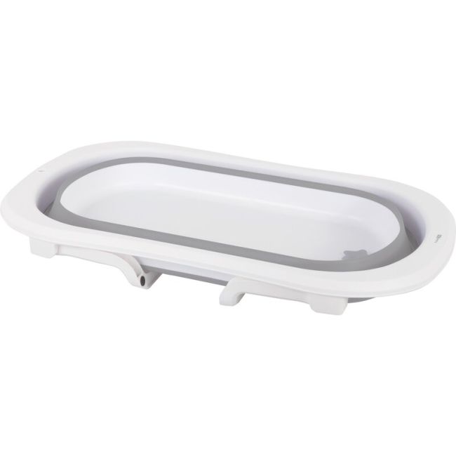 Cadita pliabila, Cu dop cu indicator de temperatura, Conform cu standardul european de securitate EN 17072:2018, FreeON, 78x49x21 cm, Grey BYN42349