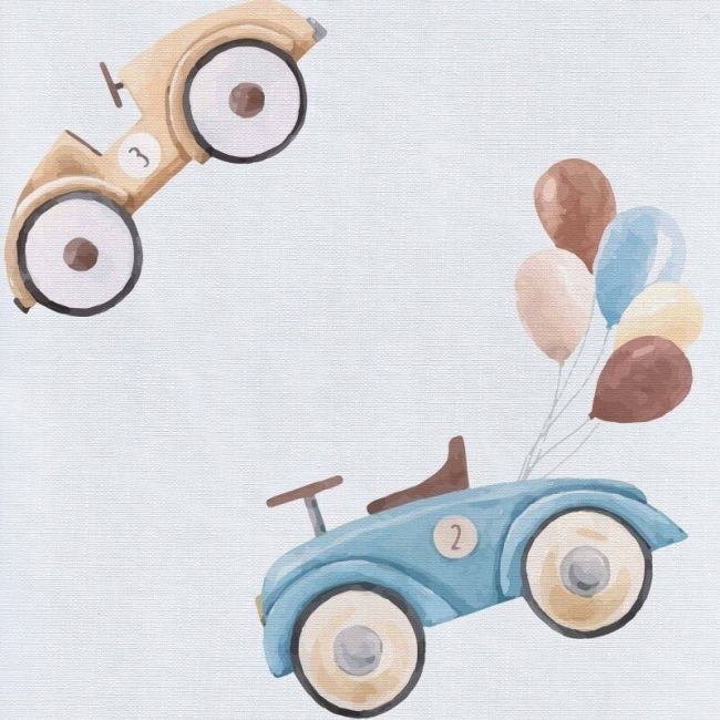 Ceba Baby - Saltea de infasat, Pliabila, 60 x 40 cm, Retro Cars BYNW-305-000-640