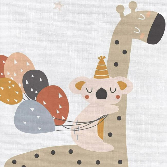 Ceba Baby - Saltea de infasat moale Giraffe, Fara ftalati, 70 x 50 cm, Alb/Bej BYNW-143-000-637